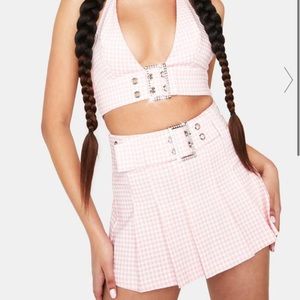 Dolls Kill skirt set